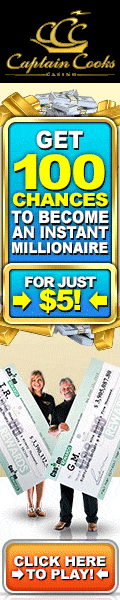 $500 FREE at Captain Cooks Casino!