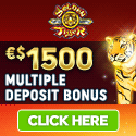 Casino gratuit - Golden Tiger Casino : 1500€ gratuit pendant 1h