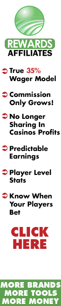 35% earnings with Casino Rewards!