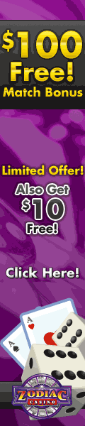 Get $10 free at Zodiac Casino