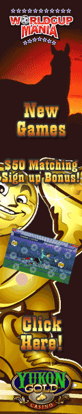 Play World Cup Mania and more slots at Yukon Gold Casino