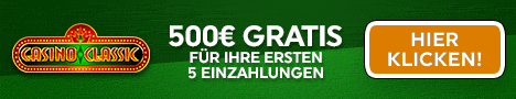 Online Casino Classic - Startbonus