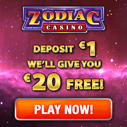 Zodiac 20 Euro bonus gratuit