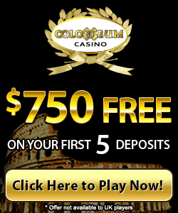 colosseum online casino welcome bonus