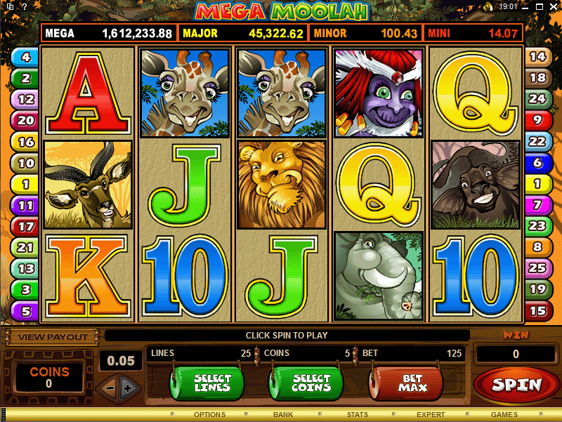 Golden Tiger Casino :: Mega Moolah Progressive Slot - PLAY NOW!