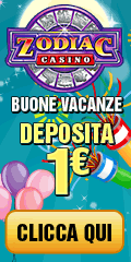 Free Casino - Zodiac Casino : deposita 1€ ricevi 20€ (bonus 2000%)