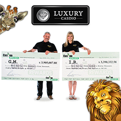 www.LuxuryCasino.com - Fünf exklusive Boni bis zu $1,000