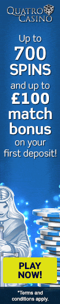 Quatro Casino - Welcome Bonus £ Offer