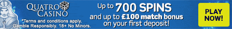 Quatro Online UK Casino
