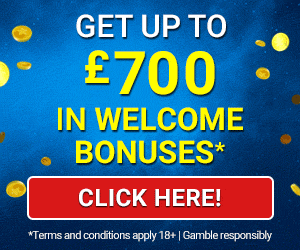UK Casino Club - $700 Free Spins and 270% Free Bonus